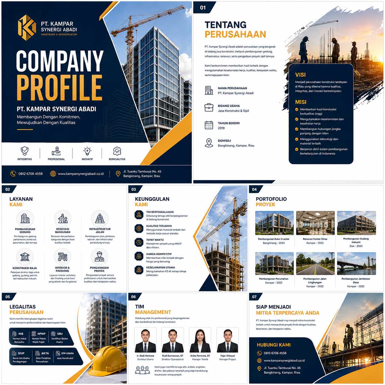 Company Profile Kontraktor